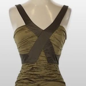 Bcbg Max Azria Simsom Cocktail Dress Peridot  NEVER WORN!!!!